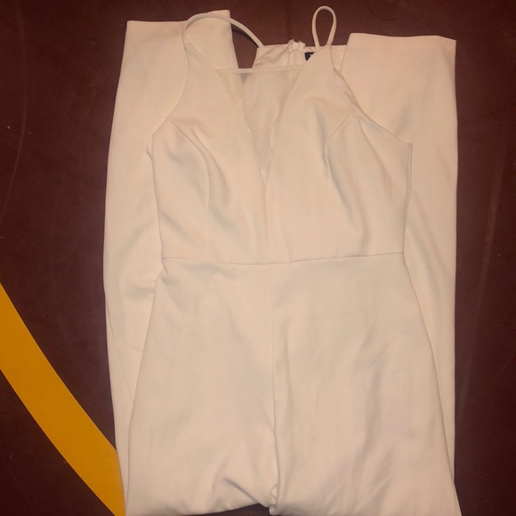 Lace-front jumpsuit - Picture 1 of 4